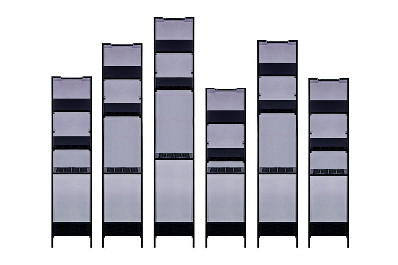 Ultum Nature Systems UNS Dual AIO Media Tower accessory with modern design for efficient media storage.