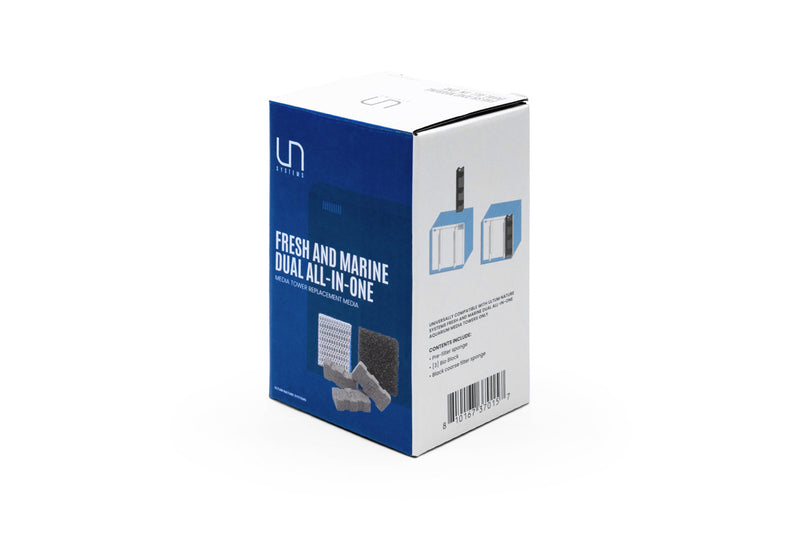 Ultum Nature Systems UNS Dual AIO Media Tower replacement filter media for aquarium filtration system.