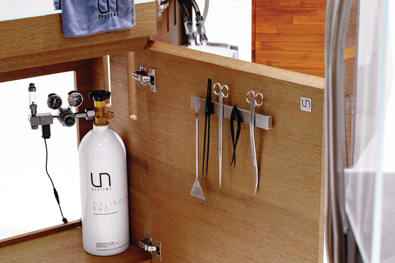 UNSTOOLS UNS Magnetic Tool Bar accessory with multiple hooks for organizing tools on a workbench or wall.