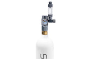 UNS Micro CO2 paintball adapter for CO2 tanks, compact and durable for easy paintball gun setup and use