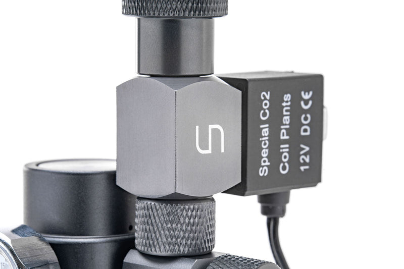 UNS Micro CO2 Solenoid valve for precise CO2 control, compact design, and durable construction for aquarium and industrial use.