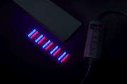 UNS Mini Refugium Light - Clip-On Lighting - Buce Plant