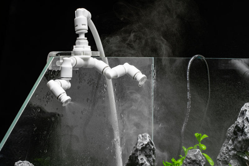 Ultum Nature Systems UNS Nimbus Smart Misting System accessory with misting nozzles and control components for plant humidity.