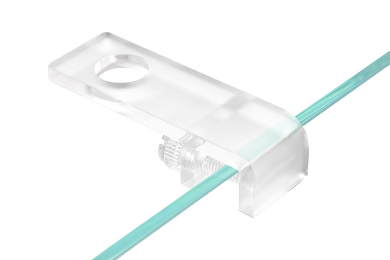 ULTUM Nature Systems UNS Nimbus misting nozzle clips for securing misting nozzles in irrigation systems.