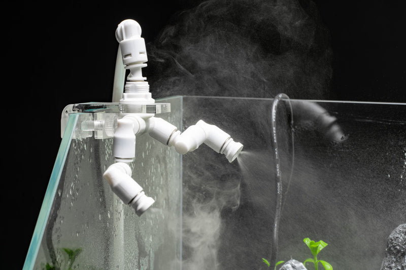 Ultum Nature Systems UNS Nimbus misting nozzle clips, durable accessories for securing misting nozzles in irrigation systems.