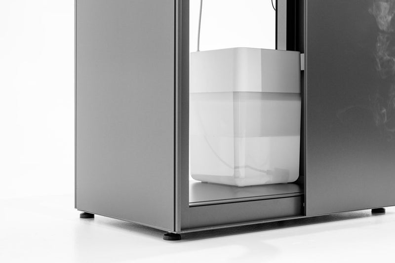 Ultum Nature Systems UNS Nimbus Smart Misting System accessory with hoses and controls for efficient outdoor cooling.