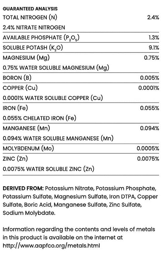 UNS Plant Food - Max Fertilizer - Buce Plant