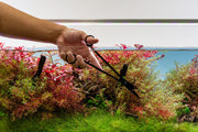 UNSTOOLS UNS Pro aquascaping tools black straight scissors for precise aquatic plant trimming and aquascaping accessories