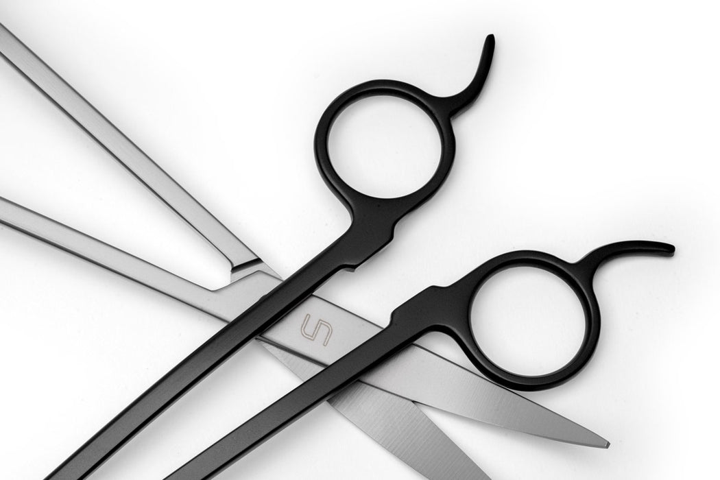 UNS Pro Aquascaping Tools - Black Wave Scissors
