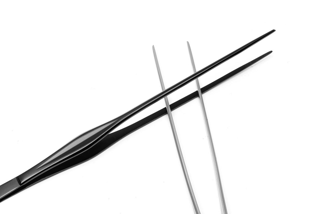 UNS Pro Aquascaping Tools - Grey Straight Pinsettes