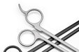 UNS Pro Aquascaping Tools - Grey Straight Scissors