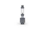 UNS Pro CO2 manifold block for controlling and distributing CO2 in aquarium or brewing systems, made by UNSCO2.