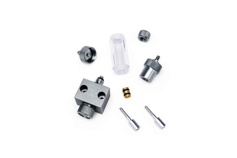 UNS Pro CO2 manifold block for CO2 systems, featuring multiple connections and durable construction by UNSCO2.