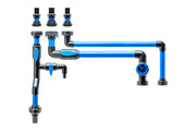 Ultum Nature Systems UNS Reef System full sump plumbing set with hoses, fittings, and accessories for aquarium filtration system.