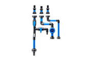 Ultum Nature Systems UNS Reef System full sump plumbing set with hoses, fittings, and connectors for aquarium filtration setup.