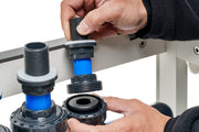 Ultum Nature Systems UNS Reef System full sump plumbing set with hoses, fittings, and accessories for aquarium filtration.