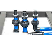 Ultum Nature Systems UNS Reef System full sump plumbing set with hoses, fittings, and accessories for aquarium filtration.