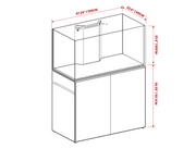 UNS Reef System - R120 Rimless Tanks - Buce Plant