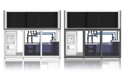 Rimless UNS Reef System R180 aquarium by Ultum Nature Systems, clear glass tank with sleek rimless design for marine aquariums.