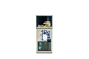 Rimless UNS Reef System R60 by Ultum Nature Systems, clear glass reef tank with sleek, modern design for marine aquariums.
