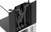 Rimless UNS Reef System R60 aquarium by Ultum Nature Systems, showcasing sleek glass tank with integrated filtration system.