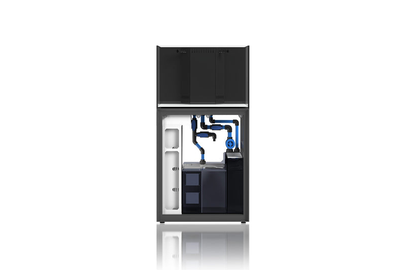Ultium Nature Systems UNS Reef System R75 rimless aquarium tank with clear glass and sleek design for marine setups.