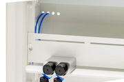 Ultem Nature Systems UNS Reef System R75 Shallow rimless aquarium tank with clear glass and minimalist design.
