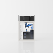 Ultum Nature Systems UNS Reef System R75 Shallow rimless tank with clear glass and sleek design for marine aquariums.