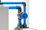 Ultem Nature Systems UNS Reef System R90 shallow rimless aquarium with clear glass and sleek design for marine or freshwater setups.
