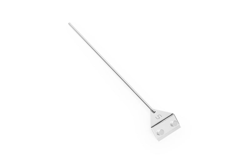 Stainless steel algae scraper from UNSTOOLS, a durable accessory for cleaning algae from aquariums or ponds.