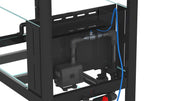 Buce Plant UNS Stem Plant Holding System 90, a triple-decker plant holder for aquatic plants, shown with multiple plant stems.