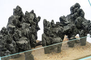 UNS Strata Black Mountain Seiryu Stone Type 3-D, natural decorative stone for landscaping and garden features