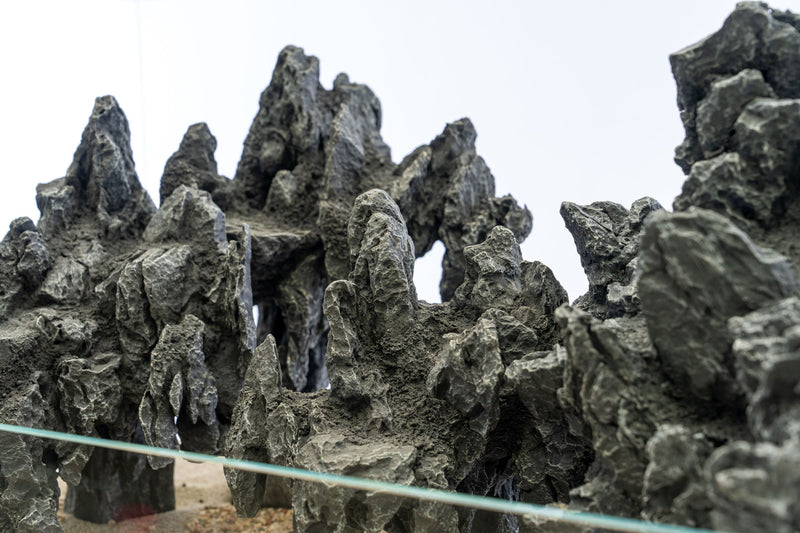 UNS Strata Black Mountain Seiryu Stone Type 3 E, natural decorative stone for landscaping and garden designs.