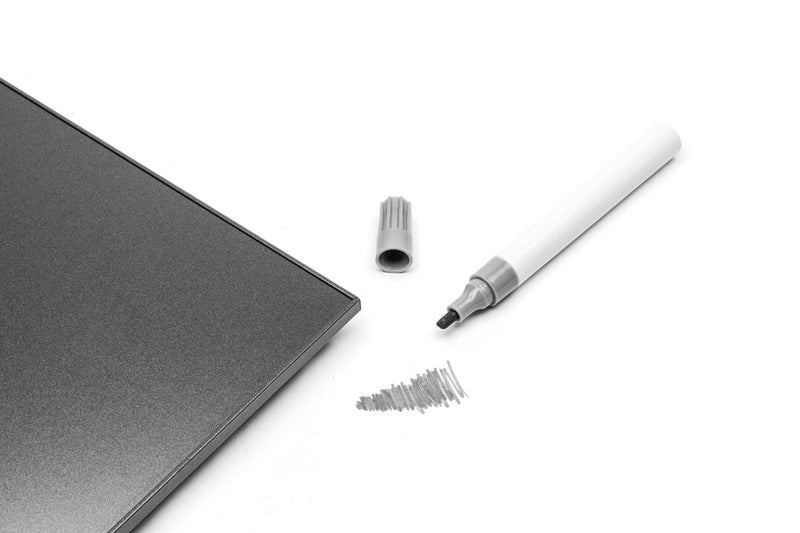 Ultum Nature Systems UNS Touch Up Pen with aluminum stand, a sleek accessory for plant care and maintenance.