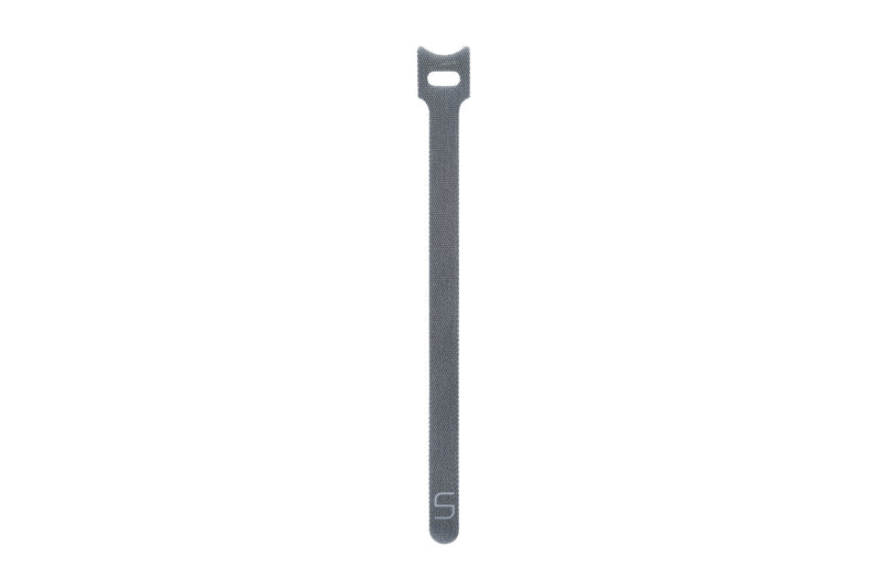 Ultem Nature Systems Velcro cable ties used for organizing and securing cables, featuring reusable hook-and-loop fastening.