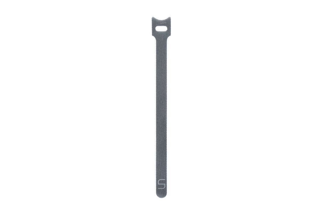 Ultem Nature Systems Velcro cable ties used for organizing and securing cables, featuring reusable hook-and-loop fastening.