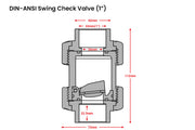 UPVC Swing Check Valve
