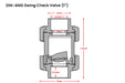 UPVC Swing Check Valve