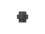 UPVC union connector for DIN to ANSI piping, Flowcolour International Trade accessories, durable PVC pipe fitting.
