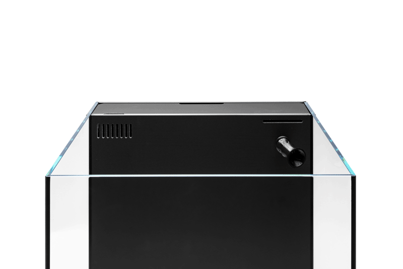 Ultum Nature Systems VCA Flow Kit for UNS Dual AIO Reef Aquarium, featuring pumps and tubing for water circulation.