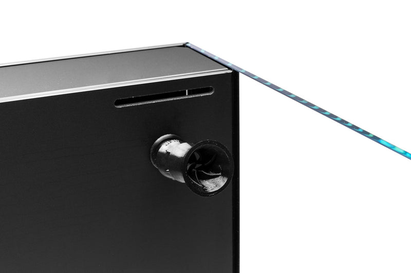 Ultimate VCA Flow Kit for UNS Dual AIO Reef Aquarium by Ultum Nature Systems, showing the pump and tubing setup.