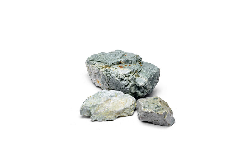 Green Verdant Stone by UNSHARDSCAPE, smooth natural stone with lush green hues and textured surface.
