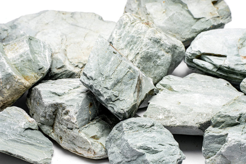 Green Verdant Stone by UNSHARDSCAPE, natural textured stone used for landscaping or decorative purposes.