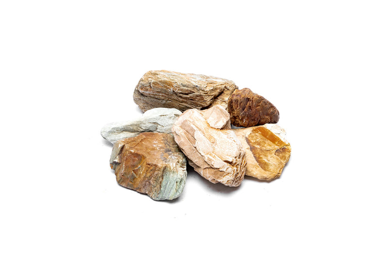 UNSHARDSCAPE Yukon Canyon Stone, natural textured stone for landscaping and decorative outdoor projects.