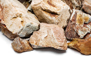 UNSHARDSCAPE Yukon Canyon Stone showing textured, natural sandstone with warm earthy tones and rugged surface detail.