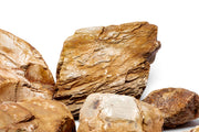 UNSHARDSCAPE Yukon Canyon Stone showing natural textured stone with warm earthy tones for landscaping or decorative use