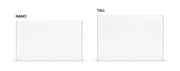 Ultem Nature Systems UNS 3T 3.7-gallon ultra-clear rimless aquarium with sleek, transparent glass design.