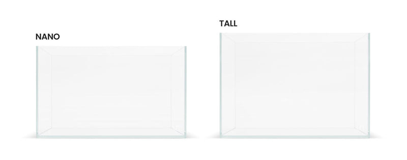 UNS 5T - 5.8 Gallon Ultra Clear Rimless Aquarium Rimless Tanks - Buce Plant