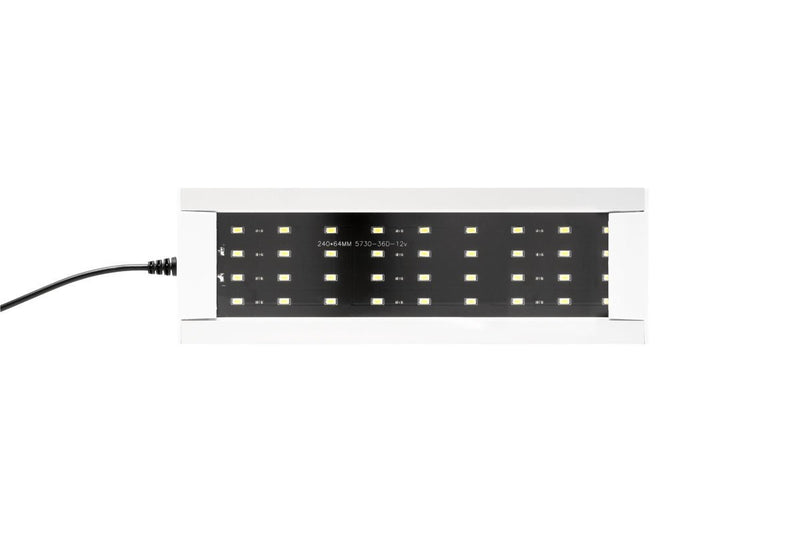 Aquaworx Orion 48-inch LED lighting fixture for aquariums, featuring sleek design and bright, energy-efficient illumination.