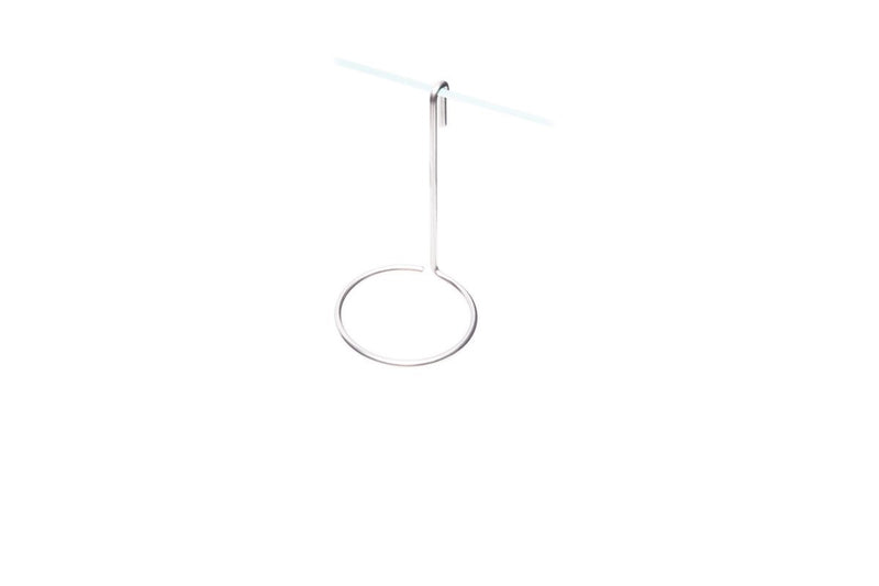 Aquaworx Halo Wabi Kusa Wabikusa hanger with a circular frame and lush green plants for decorative aquatic plant display.